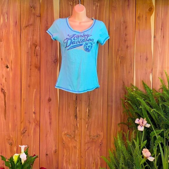 Ladies size Small HD short sleeve tee - Picture 1 of 10